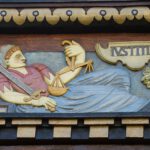 Elch Emil stresst das Wandern durch das Wiener Umland